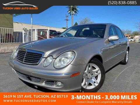 2005 Mercedes-Benz E-Class for sale at Tucson Used Auto Sales in Tucson AZ