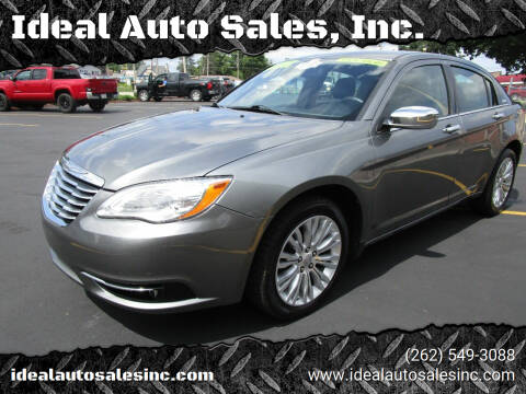 2012 Chrysler 200 for sale at Ideal Auto Sales, Inc. in Waukesha WI