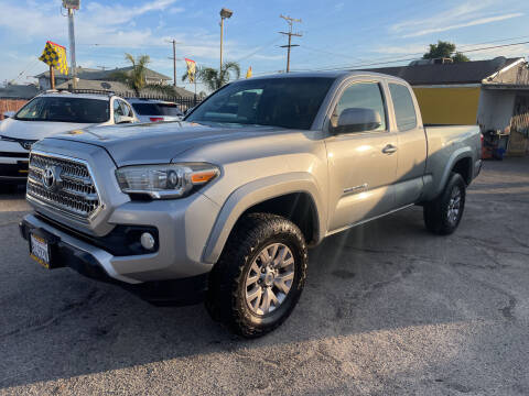 2016 Toyota Tacoma for sale at JR'S AUTO SALES in Pacoima CA