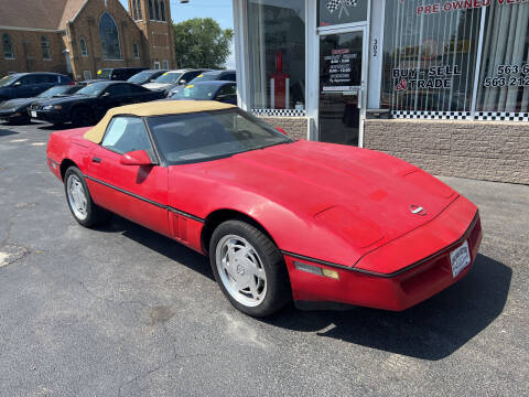 1989 Chevrolet Corvette for sale at KUHLMAN MOTORS in Maquoketa IA