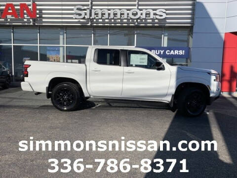 2023 Nissan Frontier for sale at SIMMONS NISSAN INC in Mount Airy NC