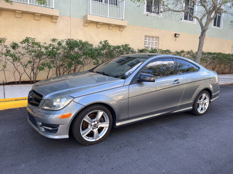 2012 Mercedes-Benz C-Class for sale at CarMart of Broward in Lauderdale Lakes FL