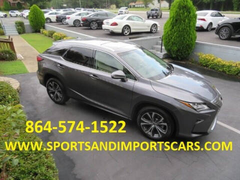 2019 Lexus RX 350 for sale at Sports & Imports INC in Spartanburg SC