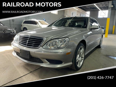 2005 Mercedes-Benz S-Class for sale at RAILROAD MOTORS in Hasbrouck Heights NJ