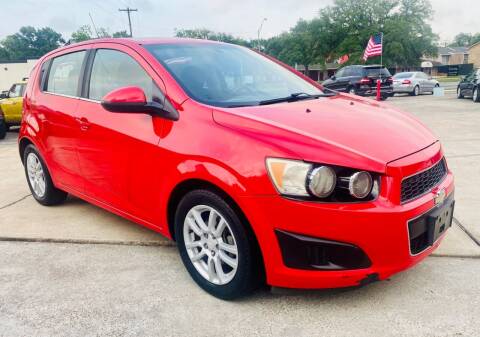 2015 Chevrolet Sonic for sale at Testarossa Motors in League City TX