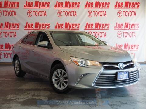 2017 Toyota Camry Hybrid for sale at Joe Myers Toyota PreOwned in Houston TX