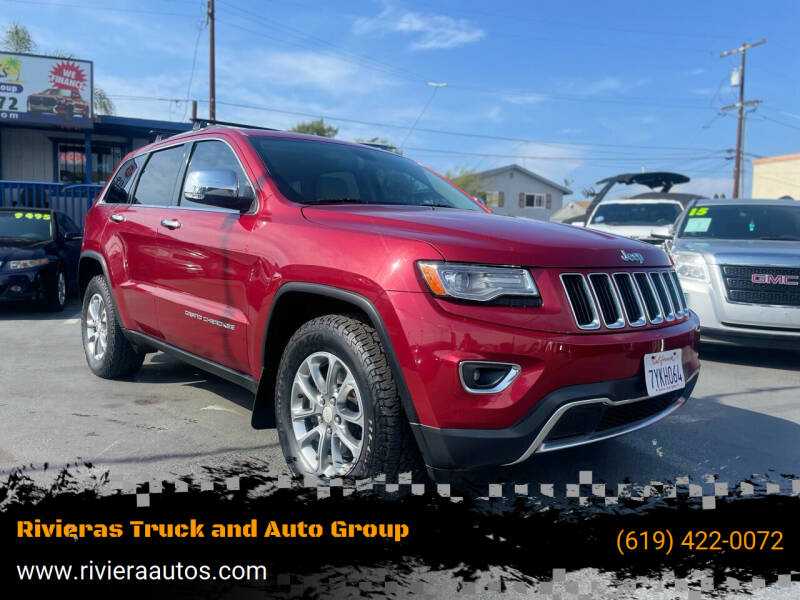 2014 Jeep Grand Cherokee for sale at Rivieras Truck and Auto Group in Chula Vista CA