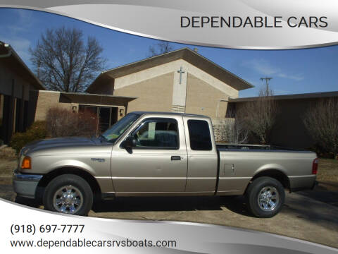 2004 Ford Ranger for sale at DEPENDABLE CARS in Mannford OK