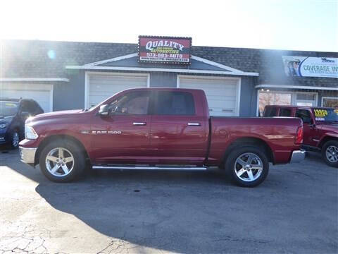 2012 RAM 1500 for sale at Quality Pre-Owned Automotive in Cuba MO