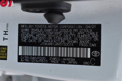 2021 Toyota Prius LE