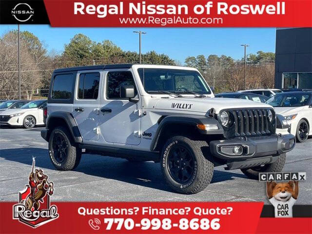 2021 Jeep Wrangler Unlimited for sale at Regal Auto in Roswell GA