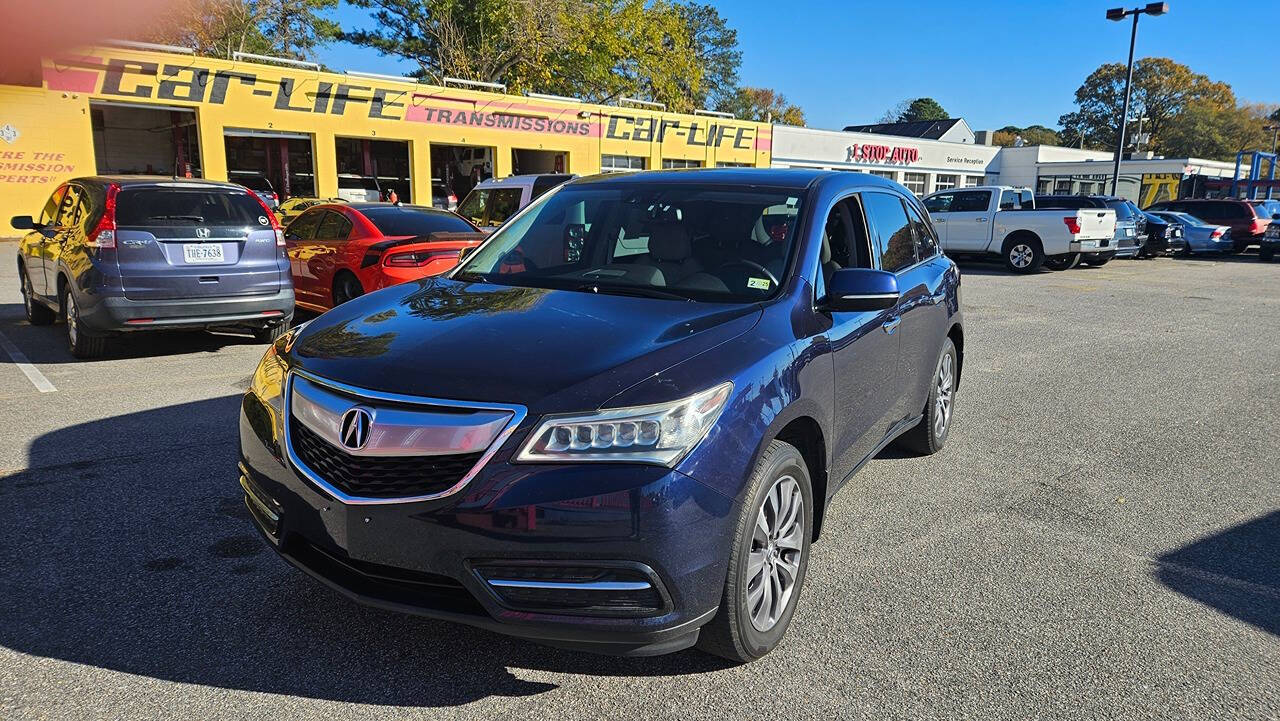 2014 Acura MDX for sale at Luxury Auto Sales, Inc in Norfolk, VA