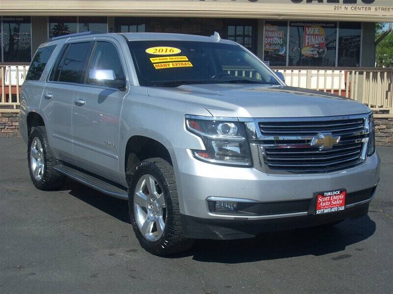 2016 Chevrolet Tahoe for sale at Scott Davis Auto Sales in Turlock CA