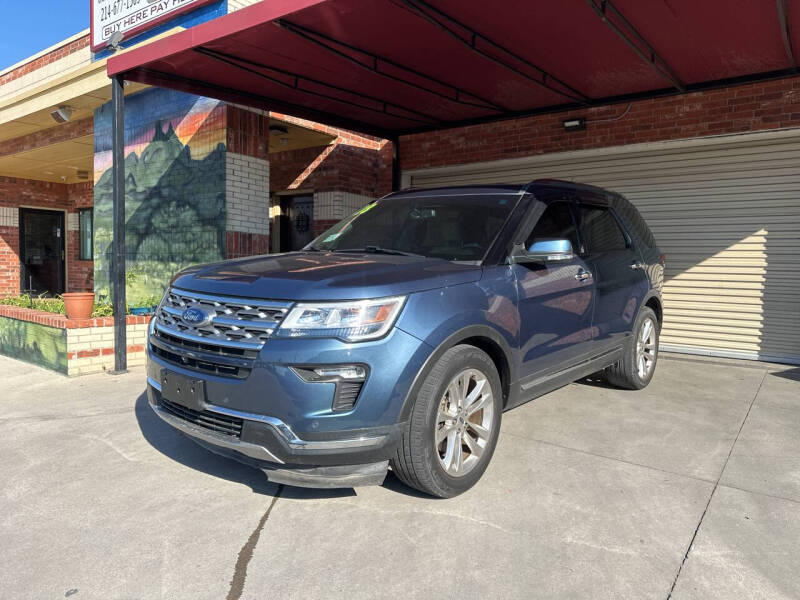 2018 Ford Explorer for sale at Delgado Auto Sales LLC in Grand Prairie TX