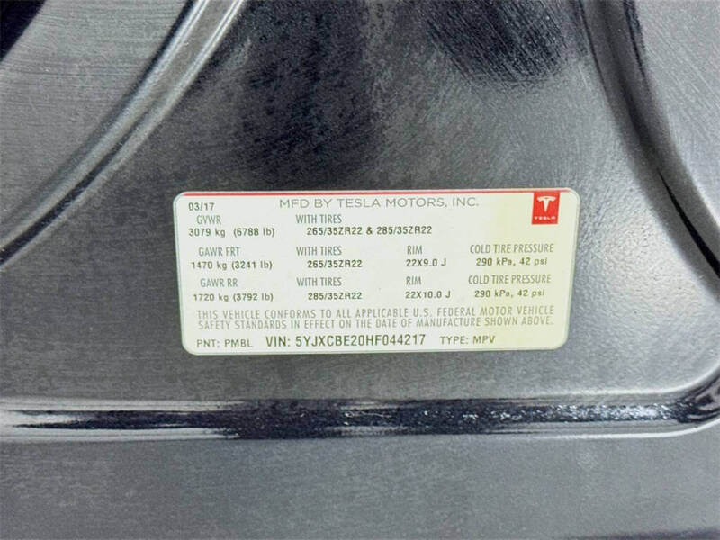 2017 Tesla Model X 100D