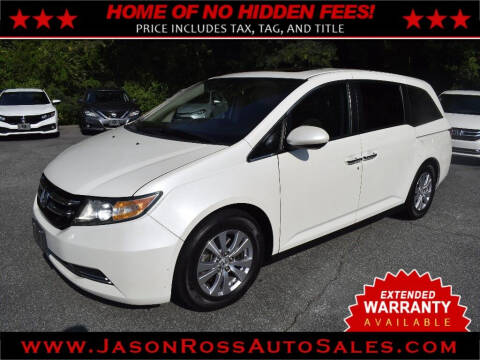 2016 Honda Odyssey for sale at Jason Ross Auto Sales in Burlington NC