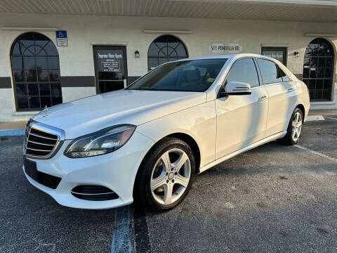 2014 Mercedes-Benz E-Class for sale at Supreme Motor Sports in North Fort Myers FL