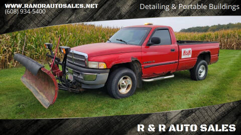 2000 Dodge Ram 1500 for sale at R & R AUTO SALES in Juda WI