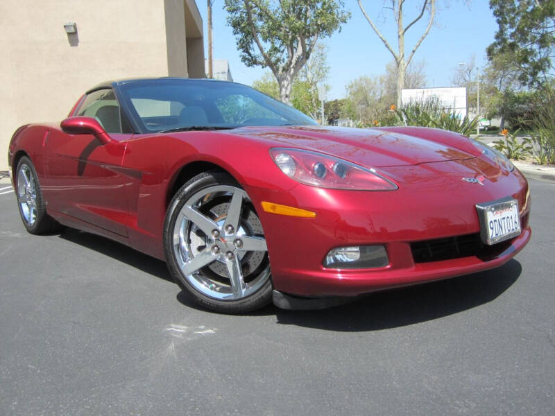 2007 Chevrolet Corvette for sale at ORANGE COUNTY AUTO WHOLESALE in Irvine CA