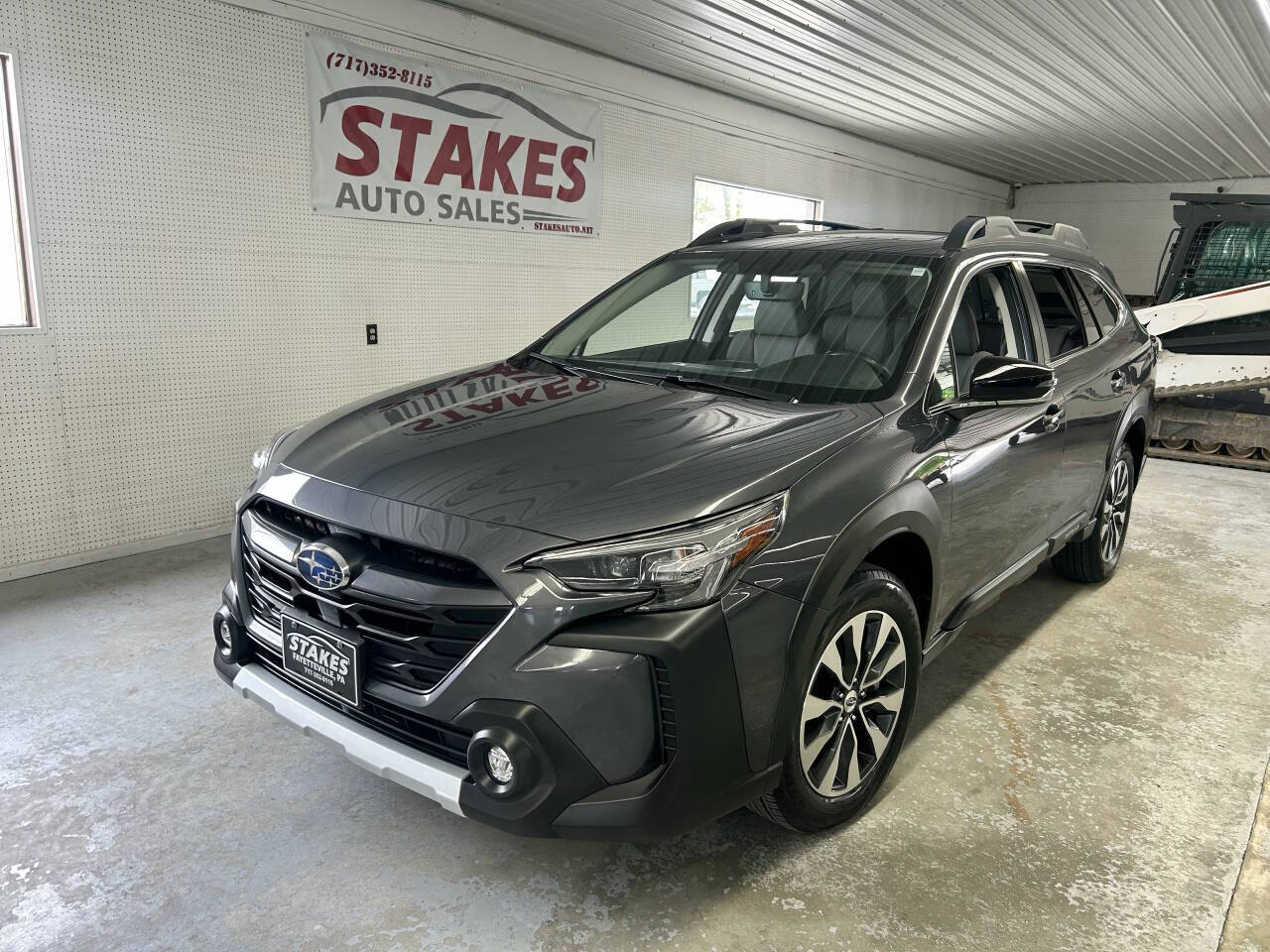 Gray 2024 Subaru Outback Limited XT AWD Limited XT 4dr Crossover 1