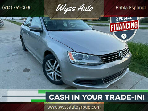 2013 Volkswagen Jetta for sale at Wyss Auto in Oak Creek WI