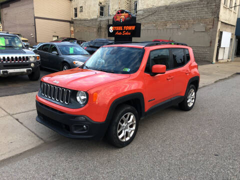 2016 Jeep Renegade for sale at STEEL TOWN PRE OWNED AUTO SALES in Weirton WV