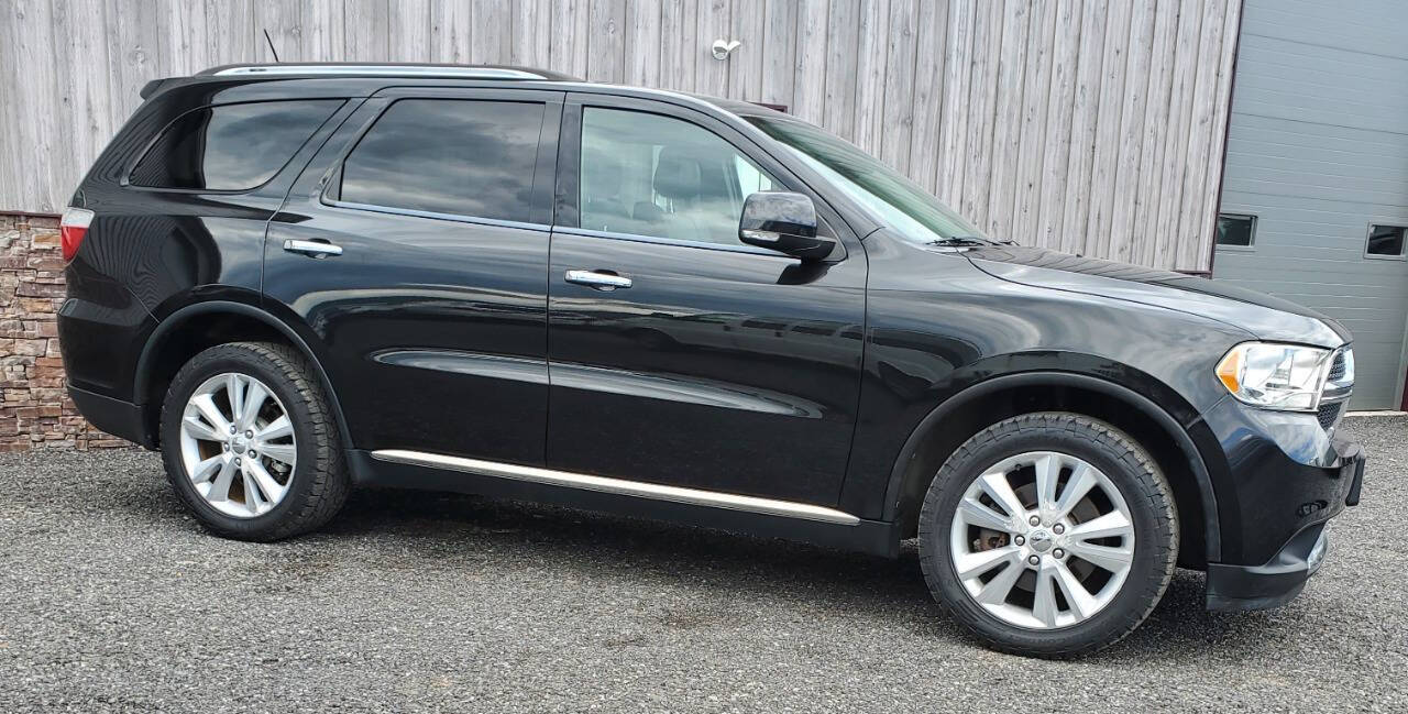 Black 2013 Dodge Durango Crew AWD Crew 4dr SUV 2