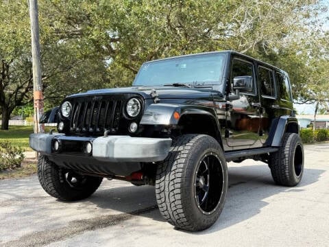 2015 Jeep Wrangler Unlimited for sale at Noah Auto Finance in Hollywood FL