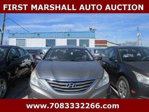 2013 Hyundai Sonata for sale at First Marshall Auto Auction in Harvey IL