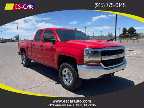 2017 Chevrolet Silverado 1500 for sale at Escar Auto in El Paso TX