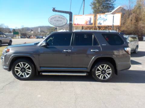 2018 Toyota 4Runner for sale at EAST MAIN AUTO SALES in Sylva NC