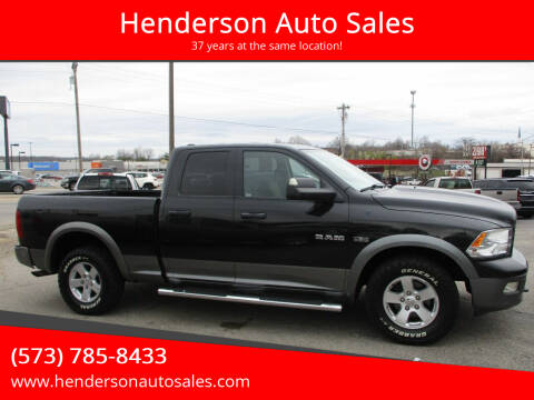 2010 Dodge Ram 1500 for sale at Henderson Auto Sales in Poplar Bluff MO