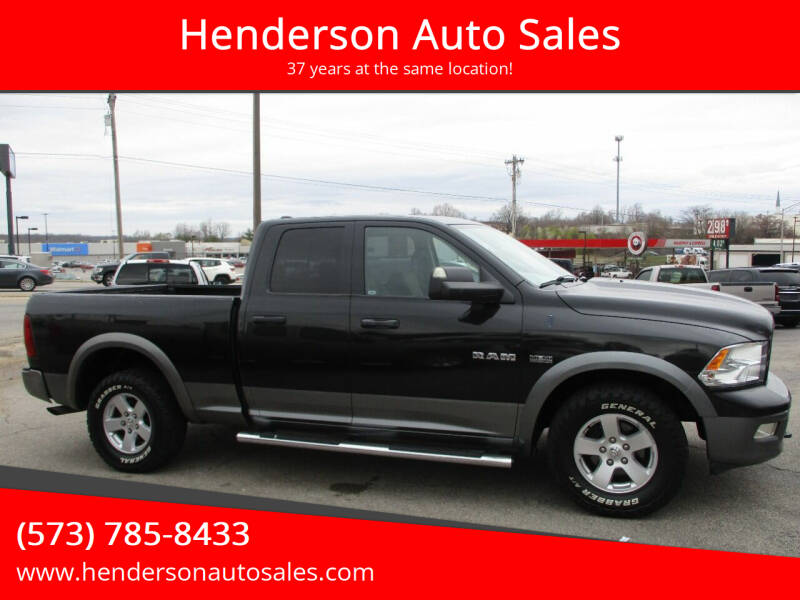 2010 Dodge Ram 1500 for sale at Henderson Auto Sales in Poplar Bluff MO