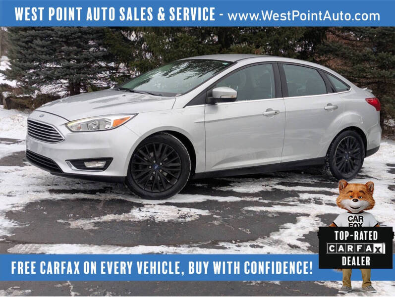 2015 Ford Focus for sale at West Point Auto Sales & Service in Mattawan MI