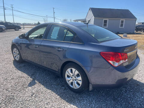 2013 Chevrolet Cruze for sale at HEDGES USED CARS in Carleton MI