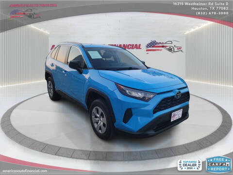 2021 Toyota RAV4 for sale at America's Auto Financial in Houston TX