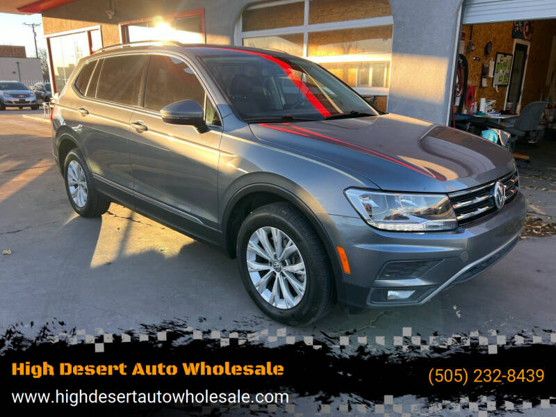 2018 Volkswagen Tiguan for sale at High Desert Auto Wholesale in Albuquerque NM