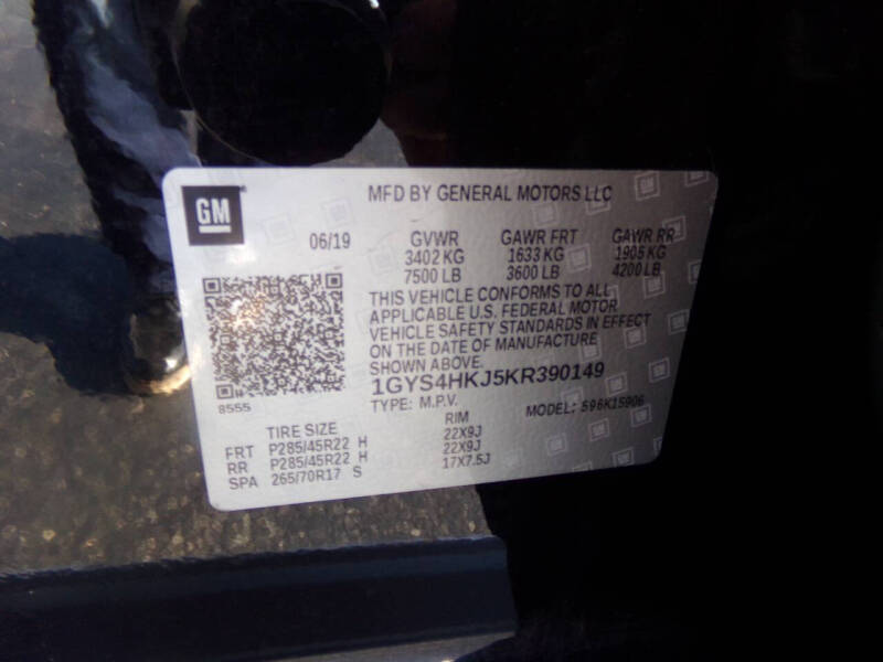 2019 Cadillac Escalade ESV Luxury