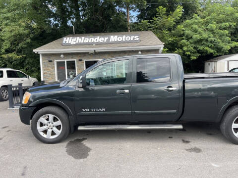 2008 Nissan Titan for sale at Highlander Motors in Radford VA