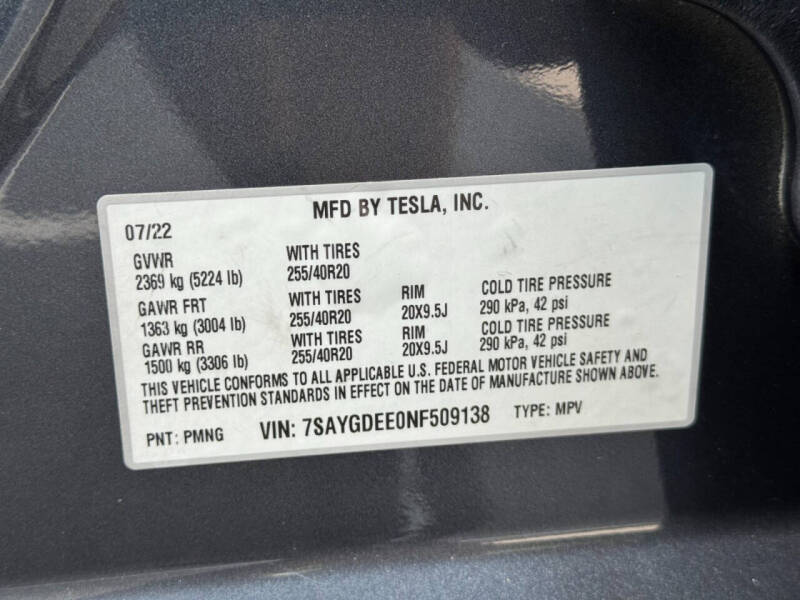 2022 Tesla Model Y Long Range