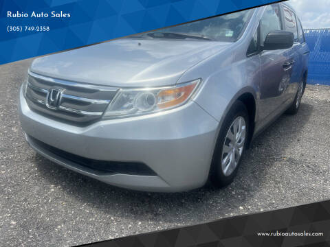 2012 Honda Odyssey for sale at Rubio Auto Sales in Homestead FL