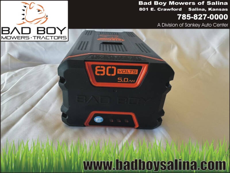  Bad Boy 80V 5.0 Ah Battery  for sale at Bad Boy Salina / Division of Sankey Auto Center - Handheld Equipment in Salina KS