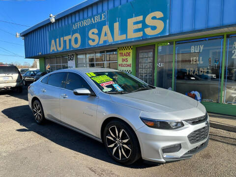 2018 Chevrolet Malibu for sale at Affordable Auto Sales of Michigan in Pontiac MI