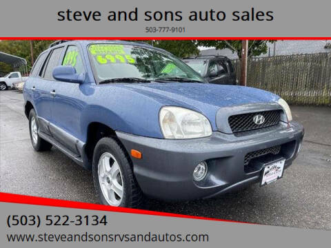 2003 Hyundai Santa Fe