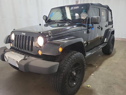 2014 Jeep Wrangler Unlimited for sale at ROADSTAR MOTORS in Liberty Township OH