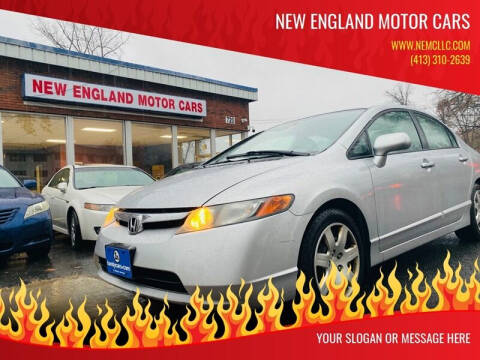 2006 Honda Civic for sale at New England Motor Cars in Springfield MA
