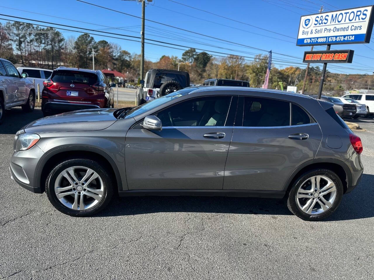 2015 Mercedes-Benz GLA for sale at S & S Motors in Marietta, GA