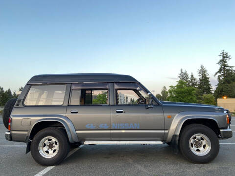 1989 Nissan Safari for sale at JDM Car & Motorcycle LLC in Shoreline WA