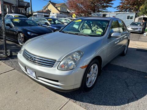 2004 Infiniti G35 for sale at KBB Auto Sales in North Bergen NJ