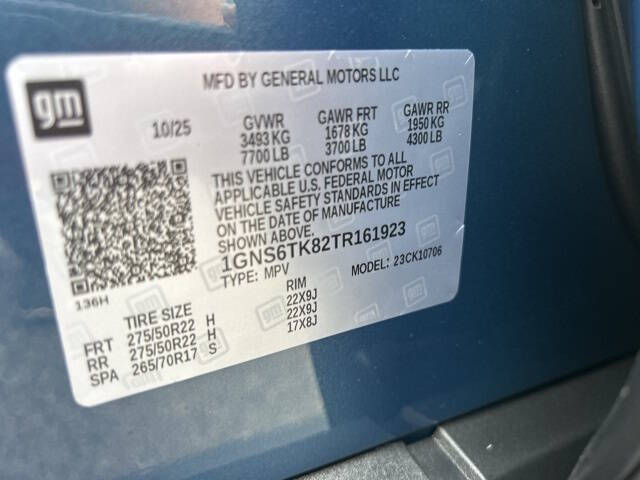 2026 Chevrolet Tahoe High Country